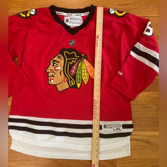 CHICAGO BLACKHAWKS Reebok Hockey Jersey Youth L/XL #88 Patrick Kane NHL Sports - Picture 7 of 7